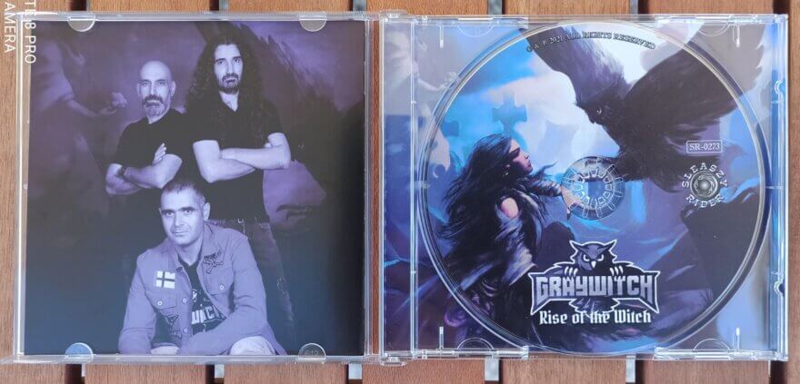 Graywitch Rise of the Witch inlay with cd