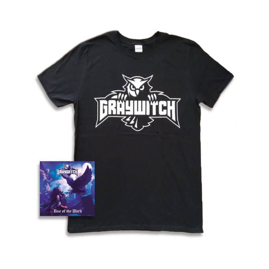 graywitch logo tshirt and cd