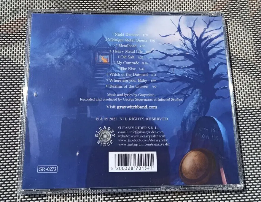Graywitch Children of Gods CD + Rise of the Witch CD + Children of Gods T-Shirt - Image 7