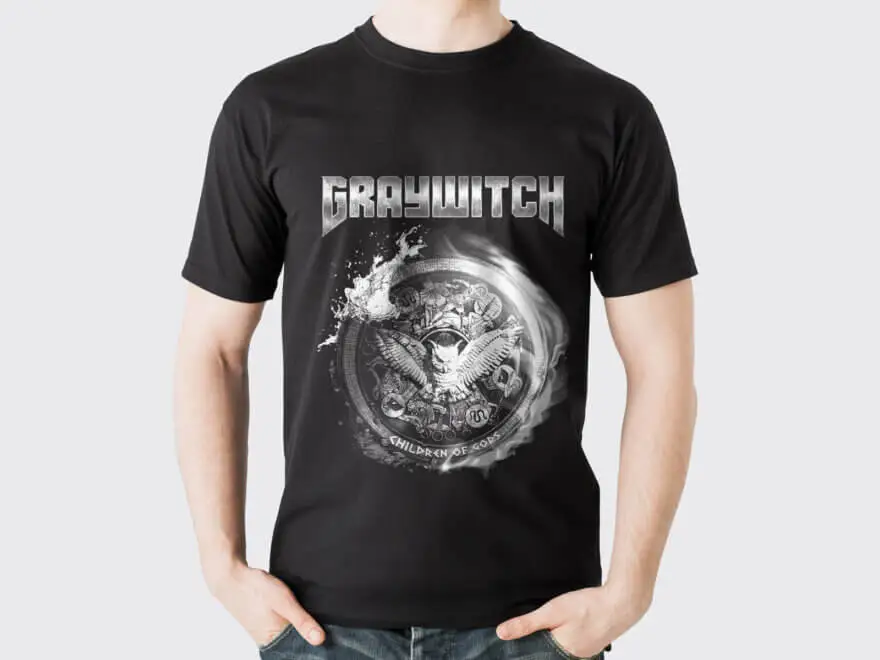 Graywitch Children of Gods CD + Rise of the Witch CD + Children of Gods T-Shirt - Image 2
